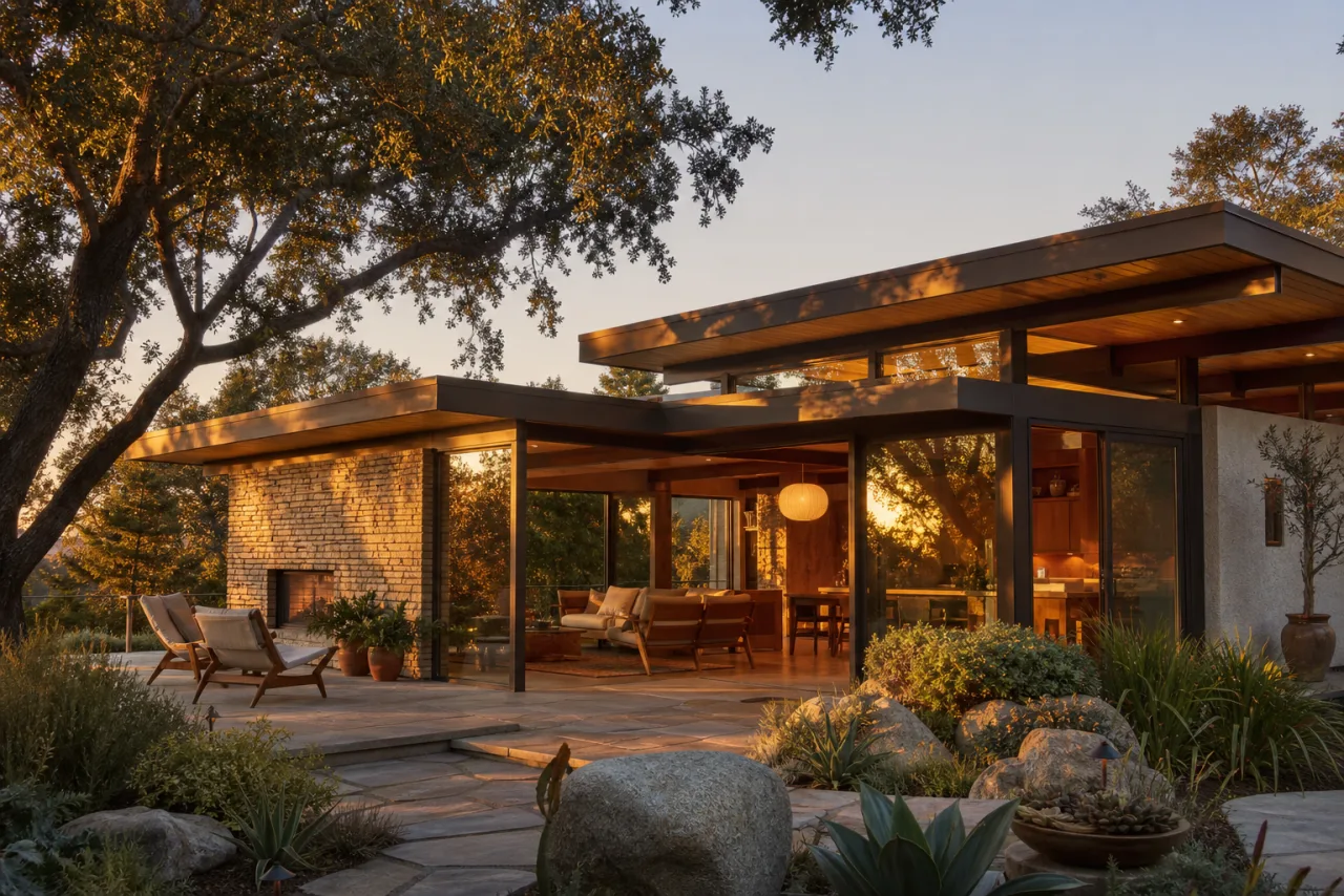 AI Home Exterior Design example render