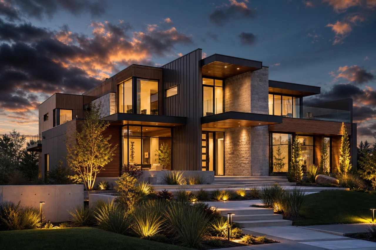 AI Home Exterior Design example render