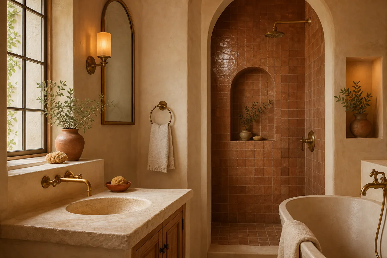 AI Bathroom Design example render