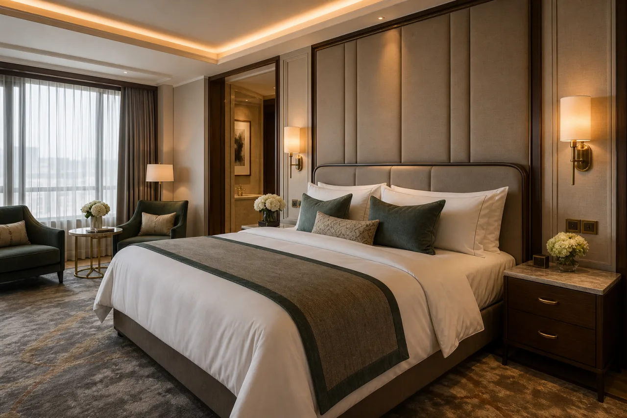 AI Bedroom Design example render