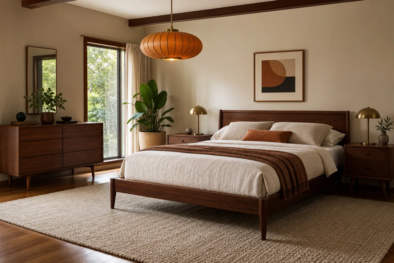 AI Bedroom Design example render