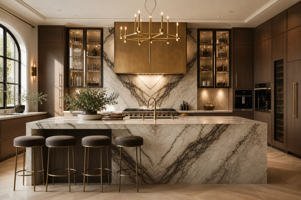 AI Kitchen Design example render