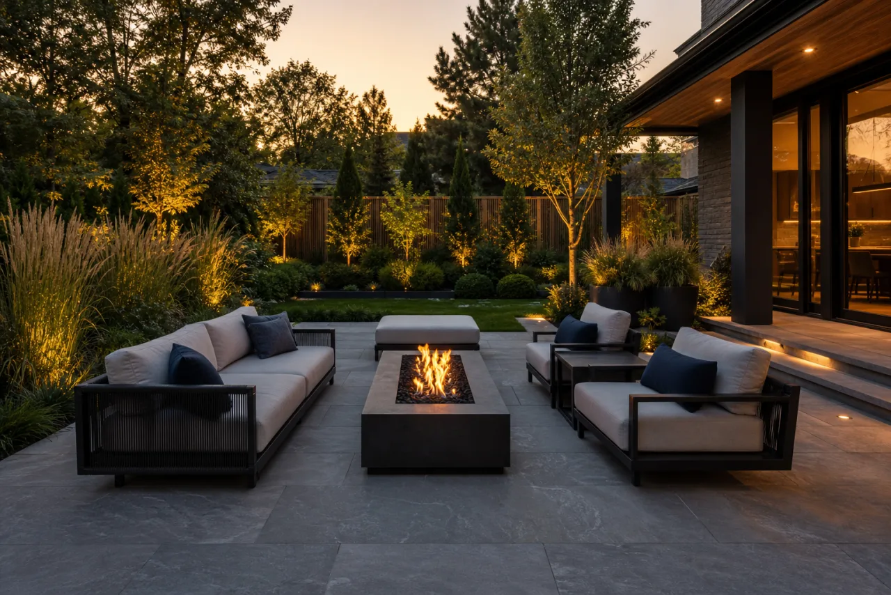 AI Landscape Design example render