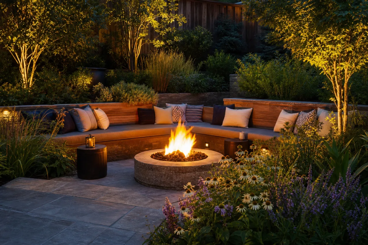 AI Backyard Design example render