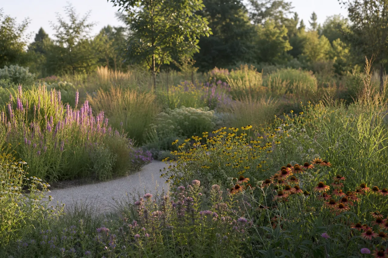 AI Garden Design example render