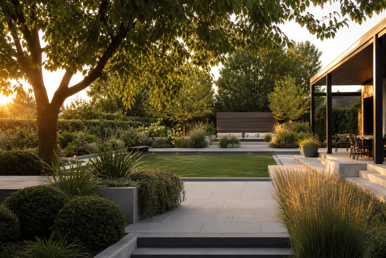 AI Landscape Design example render